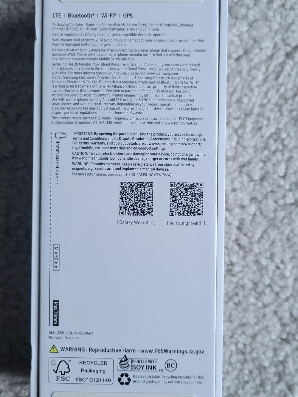 Samsung Galaxy Watch8, 44mm LTE
